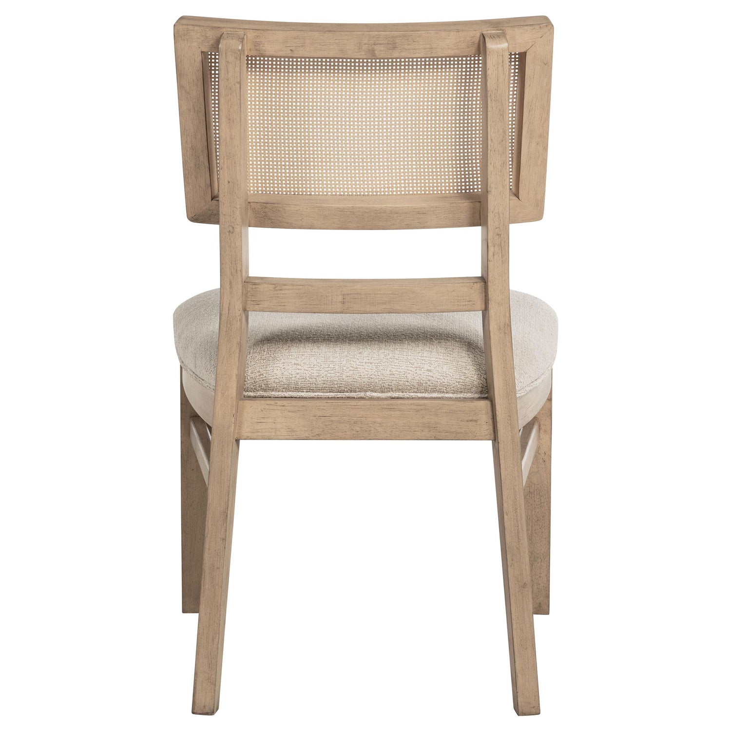 Kailani Radio Weave Cane Dining Side Chair Beige Oak - 109382
