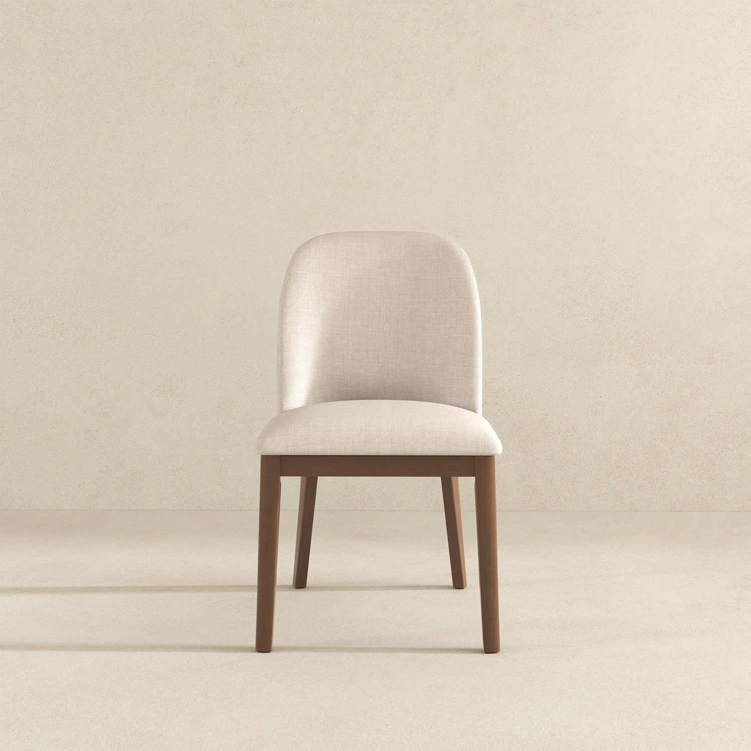 Kaitlyn  Beige Linen Dining Chair (Set Of 2) - DCH00400501