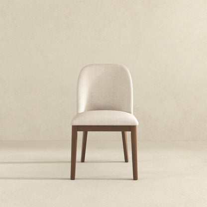 Kaitlyn  Beige Linen Dining Chair (Set Of 2) - DCH00400501