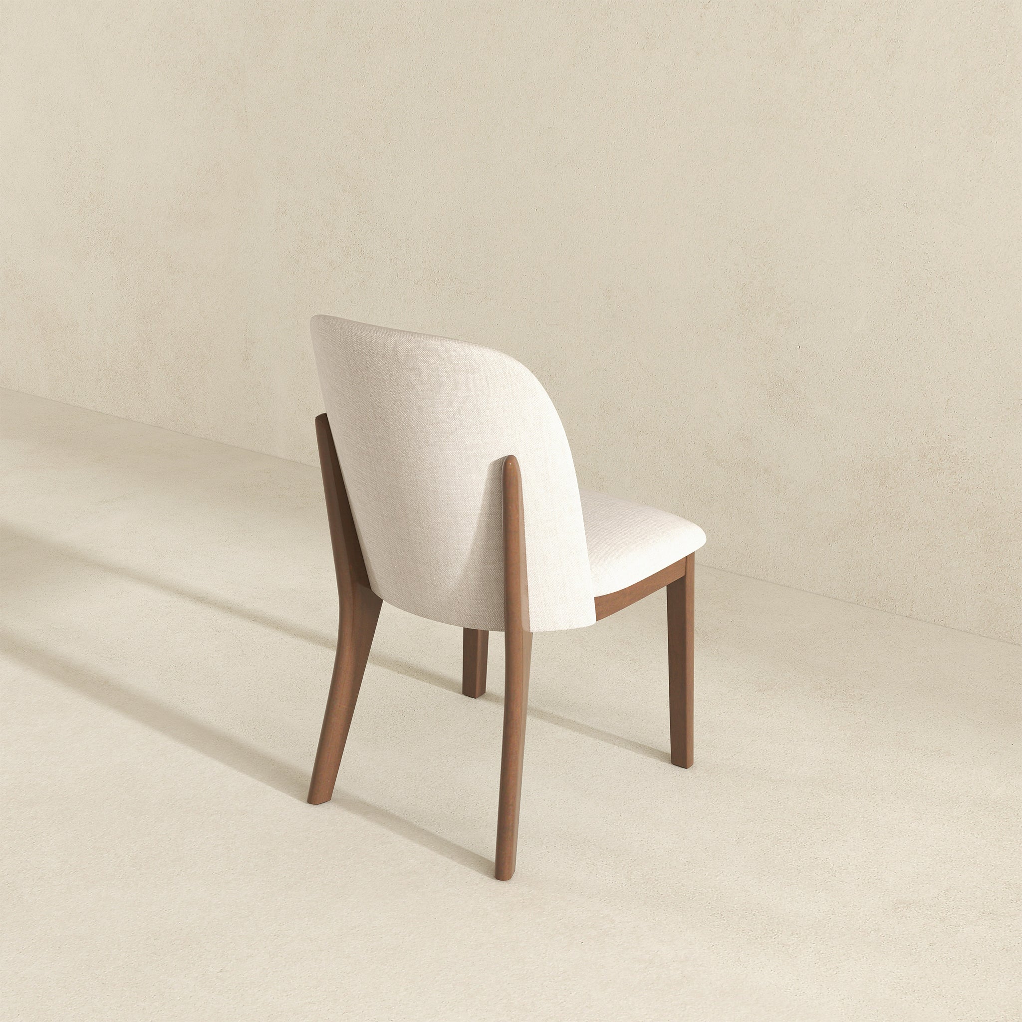 Kaitlyn  Beige Linen Dining Chair (Set Of 2) - DCH00400501