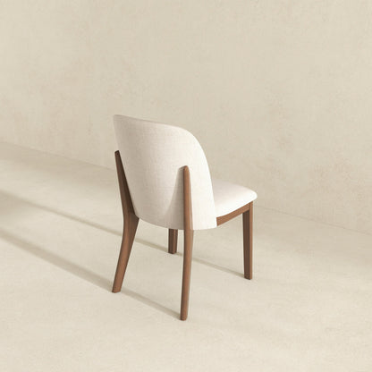 Kaitlyn  Beige Linen Dining Chair (Set Of 2) - DCH00400501