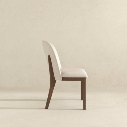 Kaitlyn  Beige Linen Dining Chair (Set Of 2) - DCH00400501