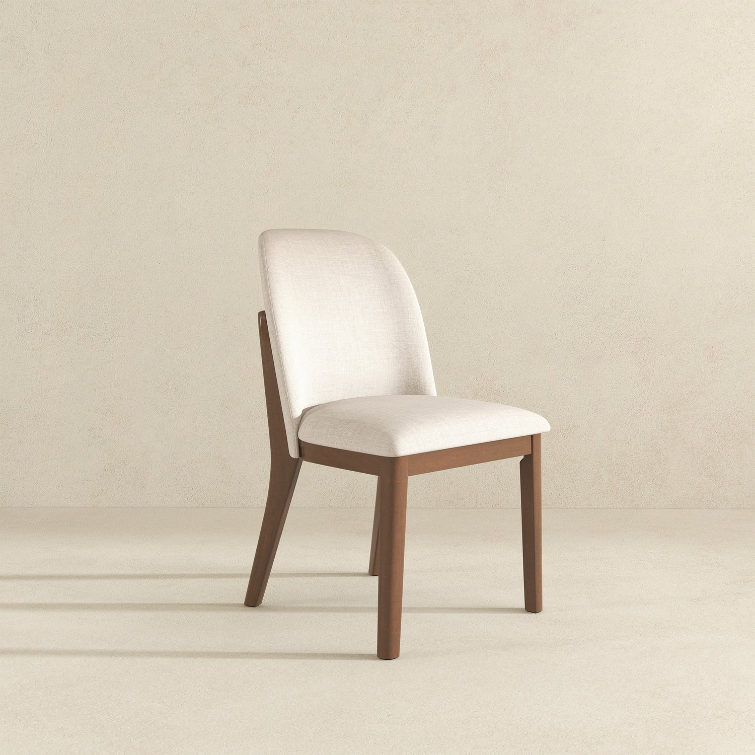 Kaitlyn  Beige Linen Dining Chair (Set Of 2) - DCH00400501