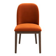 Kaitlyn  Burnt Orange Velvet Dining Chair (Set Of 2) - DCH00400502