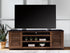 Kallari Warm Brown/Black 84" TV Stand - W737-78