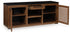 Kallari Warm Brown/Black Credenza - H737-60
