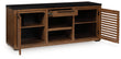 Kallari Warm Brown/Black Credenza - H737-60