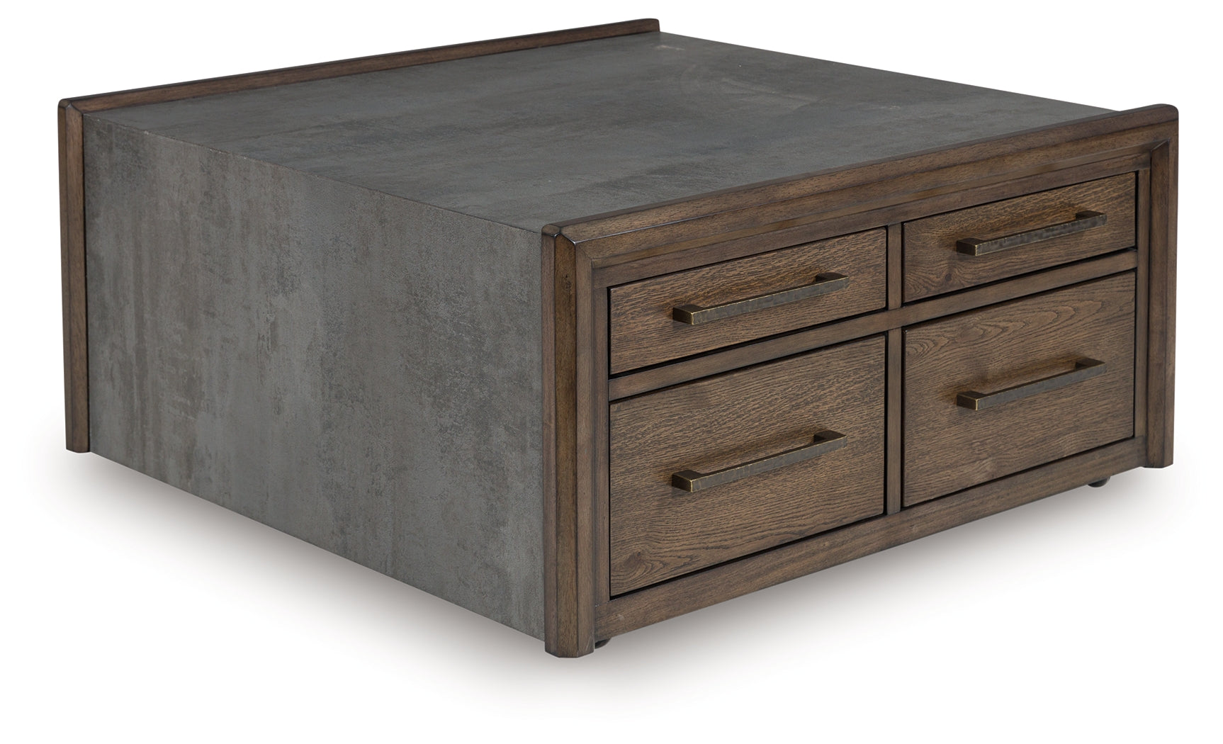 Kallenny Brown/Gray Coffee Table - T669-8