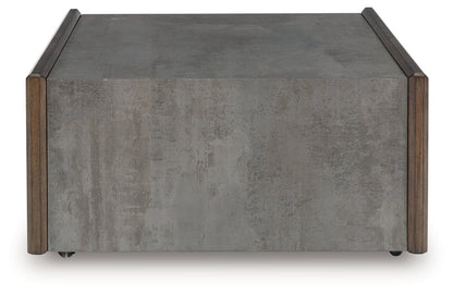 Kallenny Brown/Gray Coffee Table - T669-8