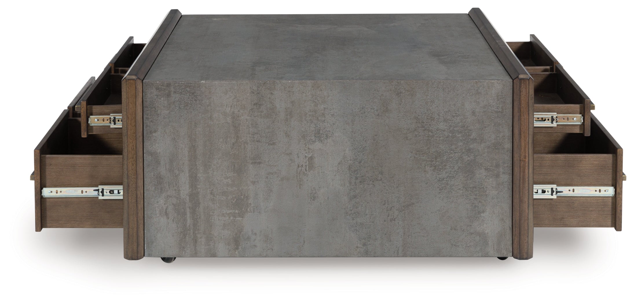 Kallenny Brown/Gray Coffee Table - T669-8
