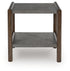 Kallenny Brown/Gray End Table - T669-3