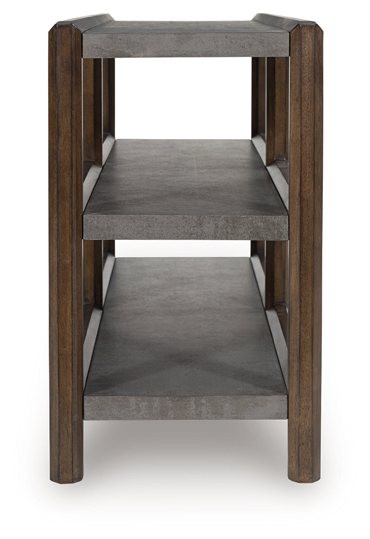 Kallenny Brown/Gray Sofa Table - T669-4