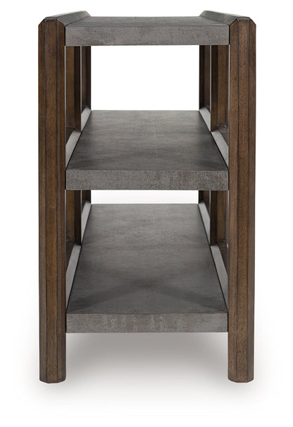 Kallenny Brown/Gray Sofa Table - T669-4