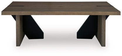 Kandinew Light Brown Coffee Table - T554-1