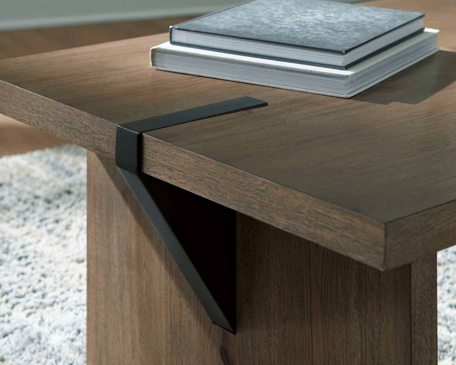 Kandinew Light Brown Coffee Table - T554-1