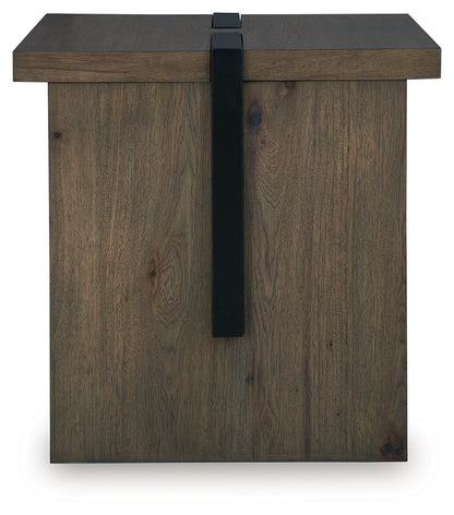 Kandinew Light Brown End Table - T554-2