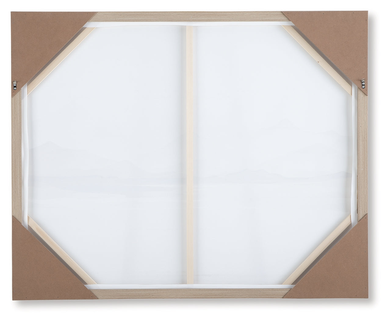 Karalen White/Gray/Brown Wall Art - A8000465