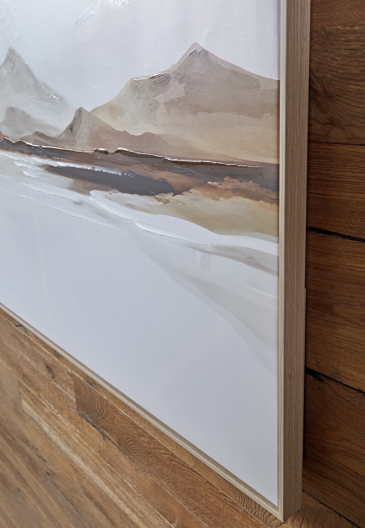 Karalen White/Gray/Brown Wall Art - A8000465