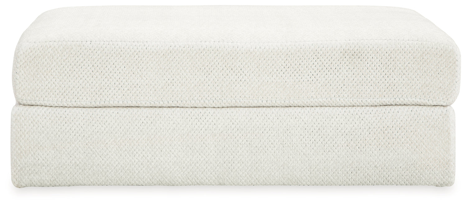 Karinne Linen Loveseat, Oversized Chair and Accent Ottoman - 31403U5