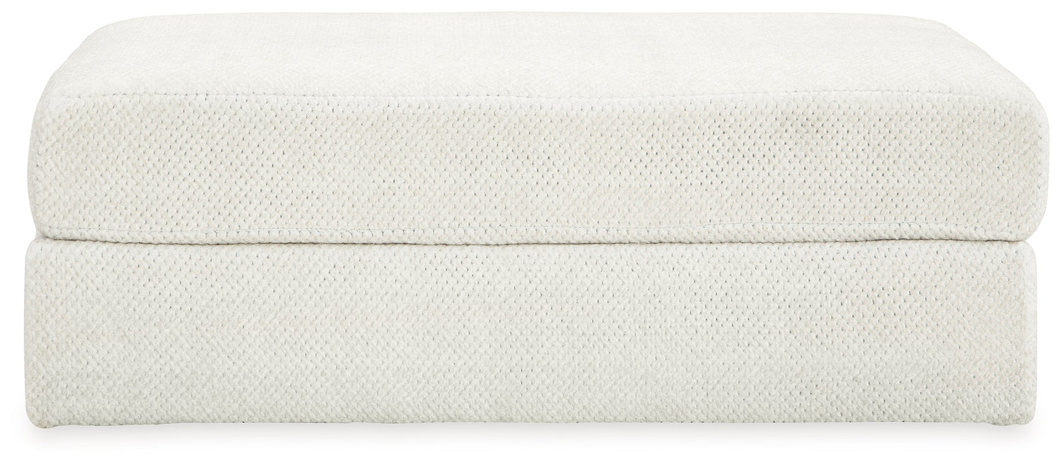 Karinne Sofa, Loveseat, Chair and Ottoman in Linen - PKG015017