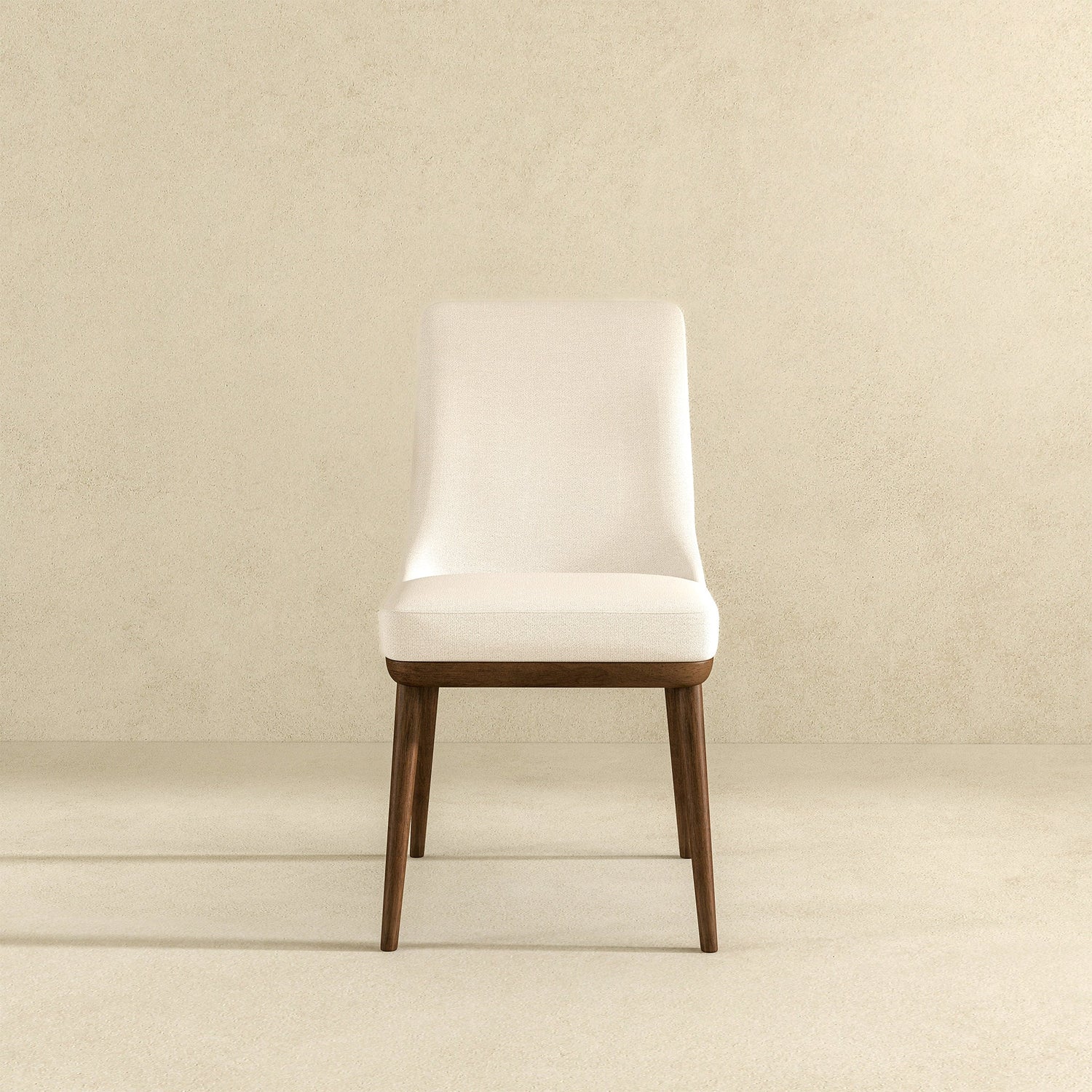 Kate Beige Fabric Dining Chair (Set Of 2) - DCH00400701