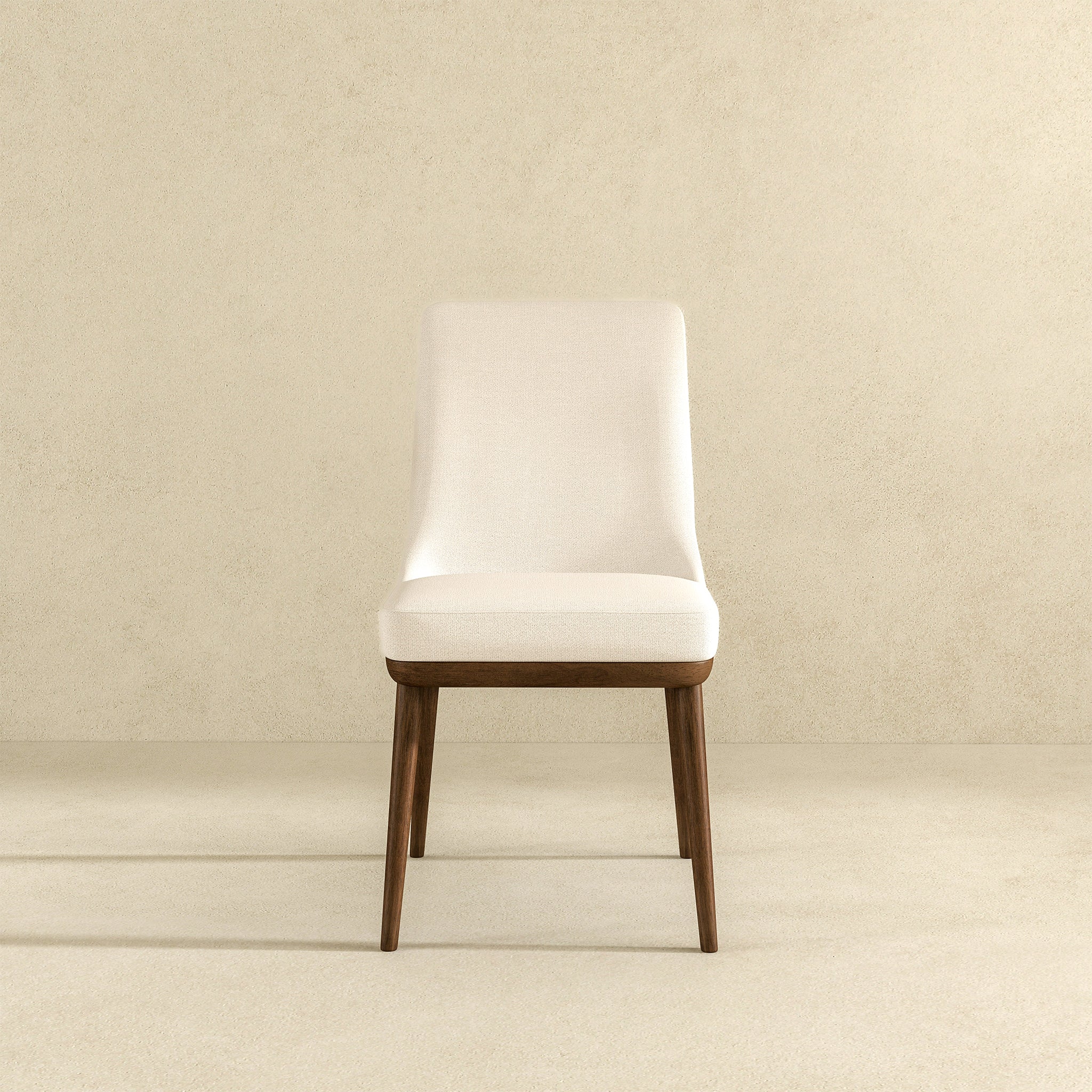 Kate Beige Fabric Dining Chair (Set Of 2) - DCH00400701