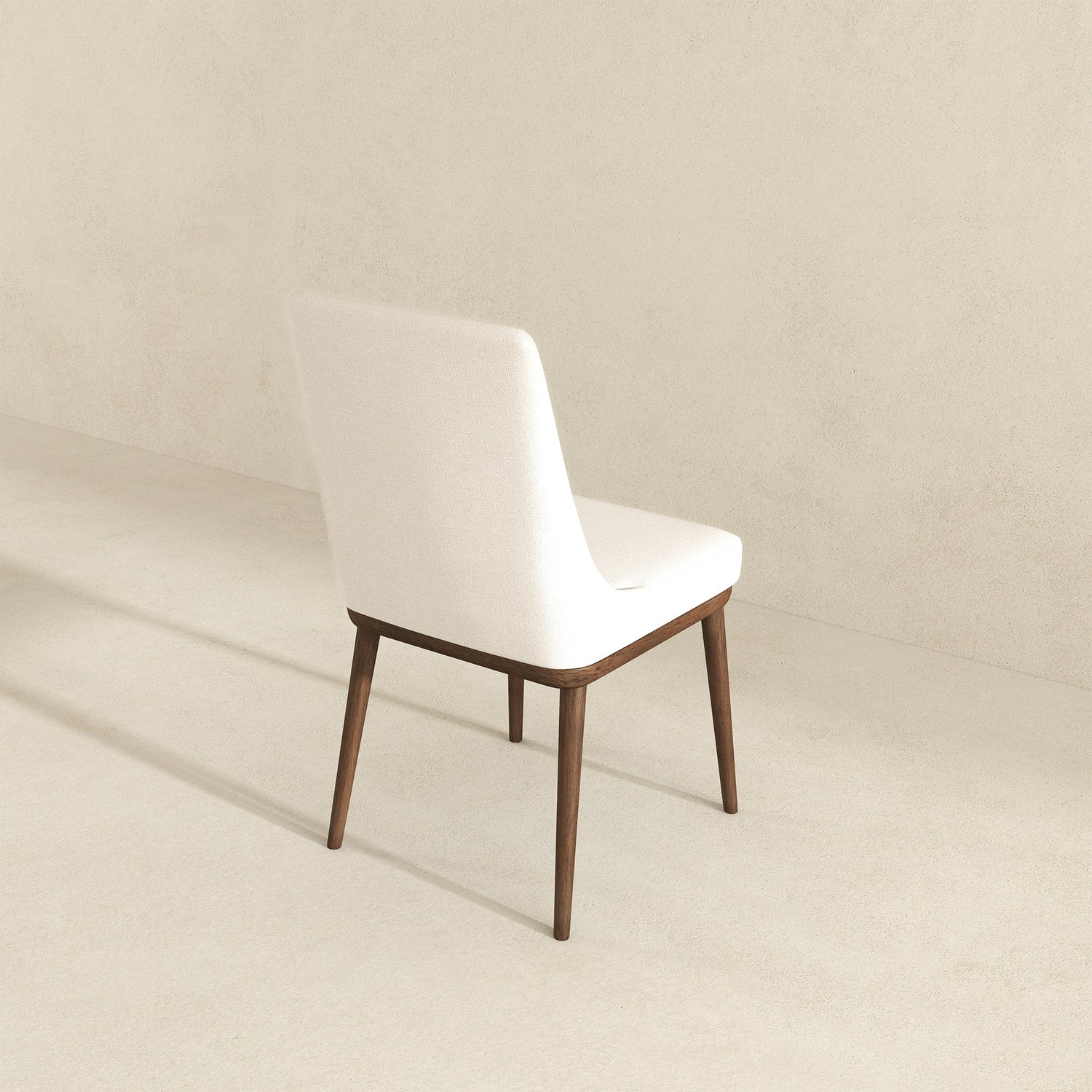 Kate Beige Fabric Dining Chair (Set Of 2) - DCH00400701