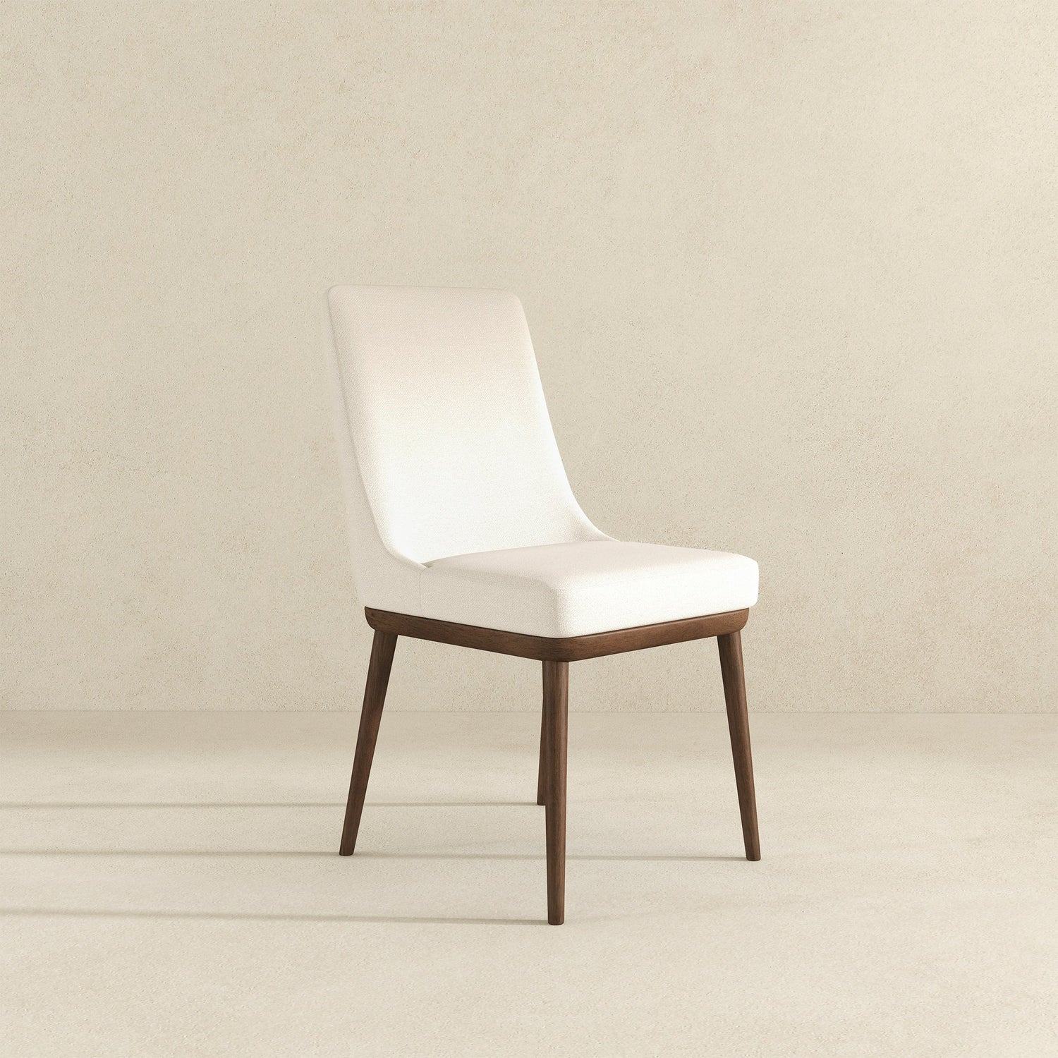 Kate Beige Fabric Dining Chair (Set Of 2) - DCH00400701