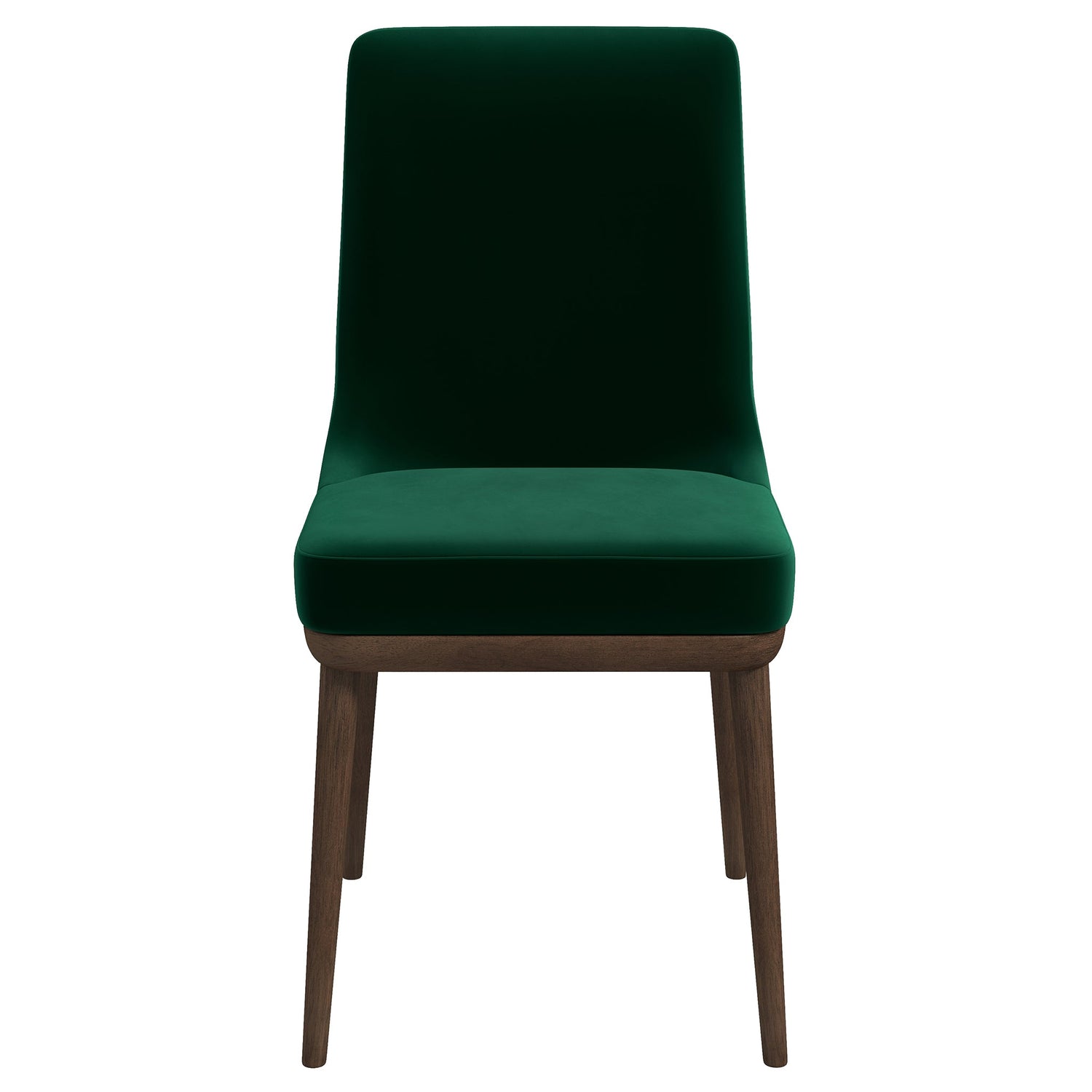 Kate  Green Velvet Solid Wood Dining Chair (Set Of 2) - DCH00400703