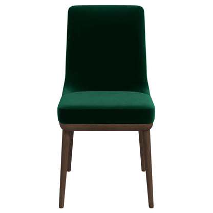 Kate  Green Velvet Solid Wood Dining Chair (Set Of 2) - DCH00400703