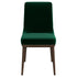 Kate  Green Velvet Solid Wood Dining Chair (Set Of 2) - DCH00400703