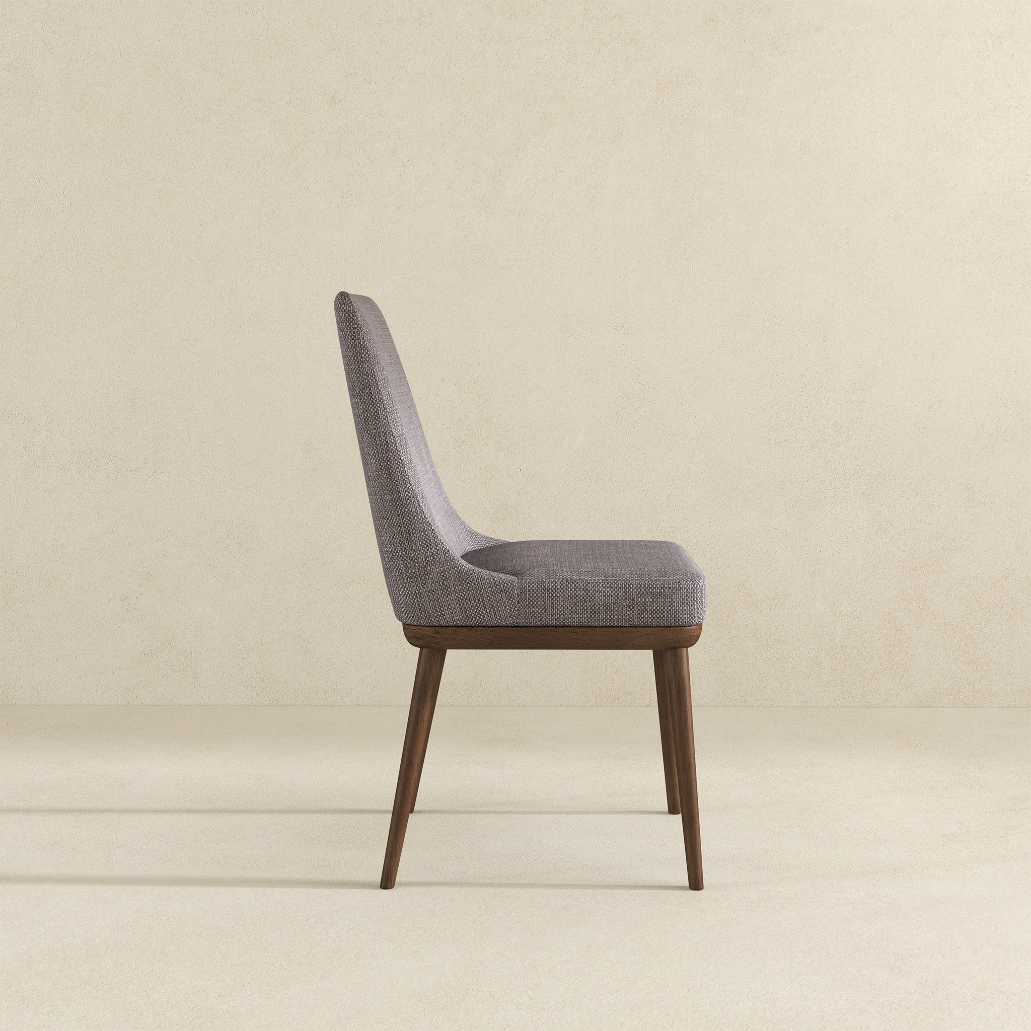 Kate  Grey Fabric Dining Chair (Set Of 2) - DCH00400704