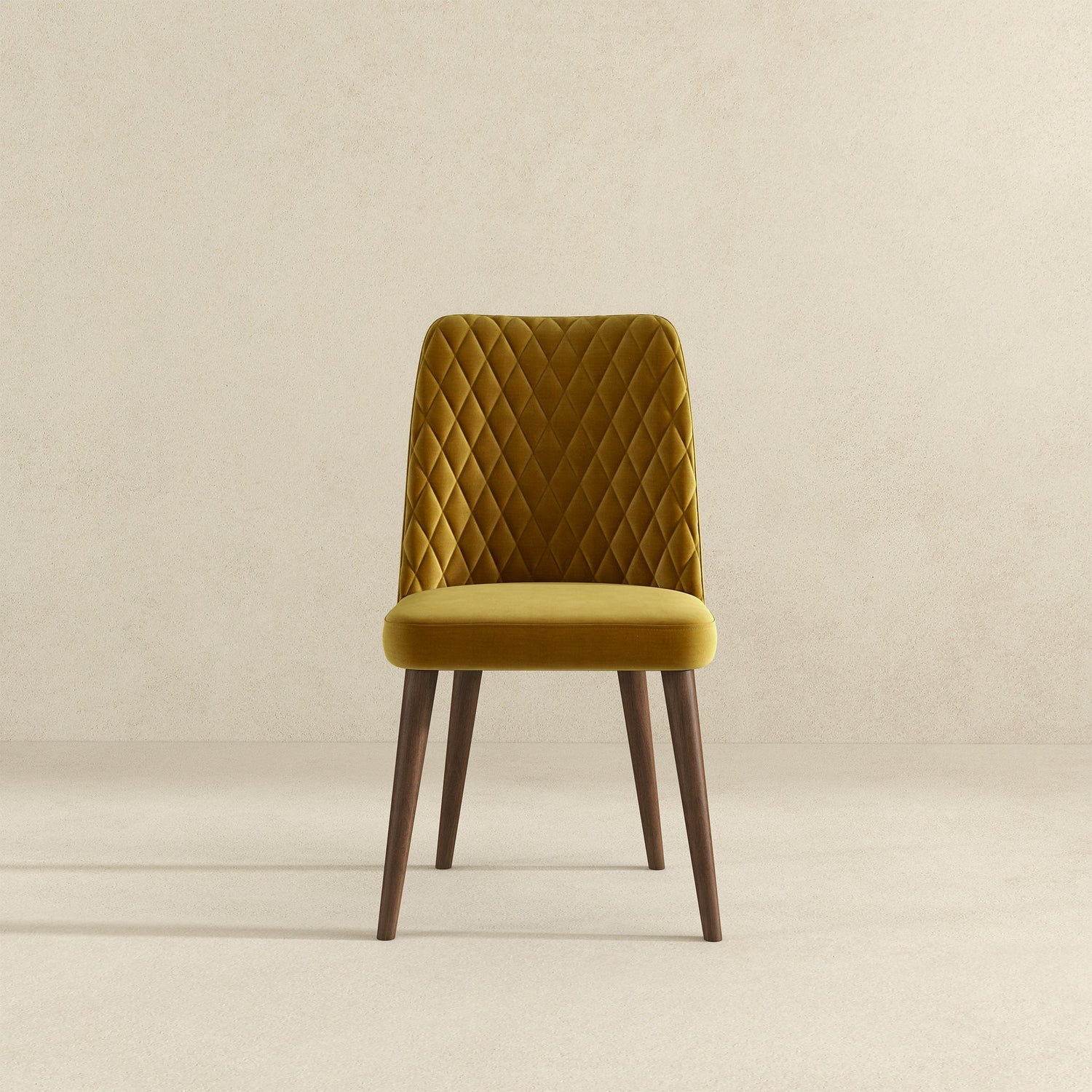 Katie  Gold Velvet Dining Chair (Set Of 2) - DCH01701003