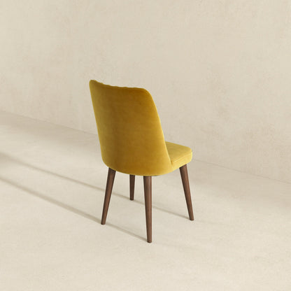 Katie  Gold Velvet Dining Chair (Set Of 2) - DCH01701003