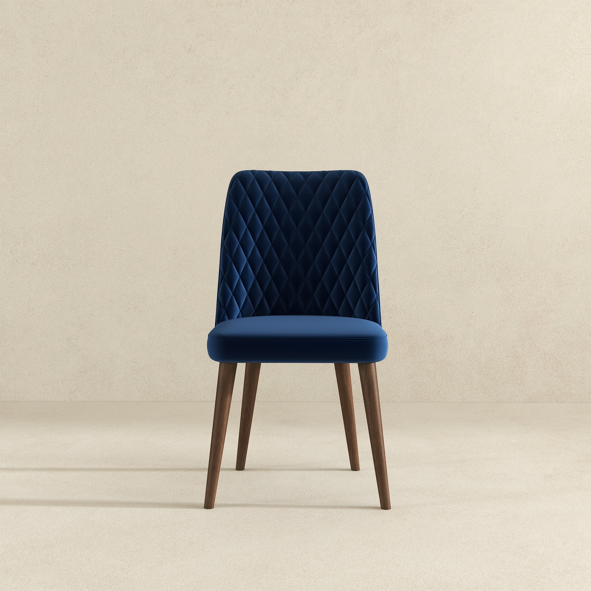 Katie  Navy Blue Velvet Dining Chair (Set Of 2) - DCH01701004