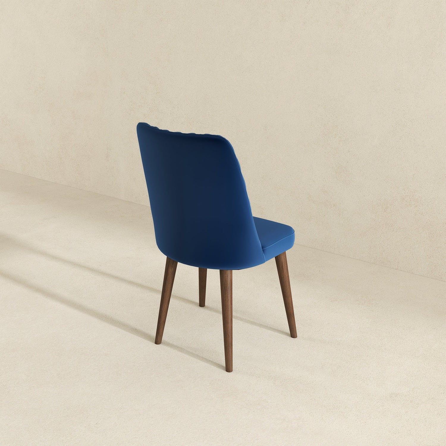 Katie  Navy Blue Velvet Dining Chair (Set Of 2) - DCH01701004