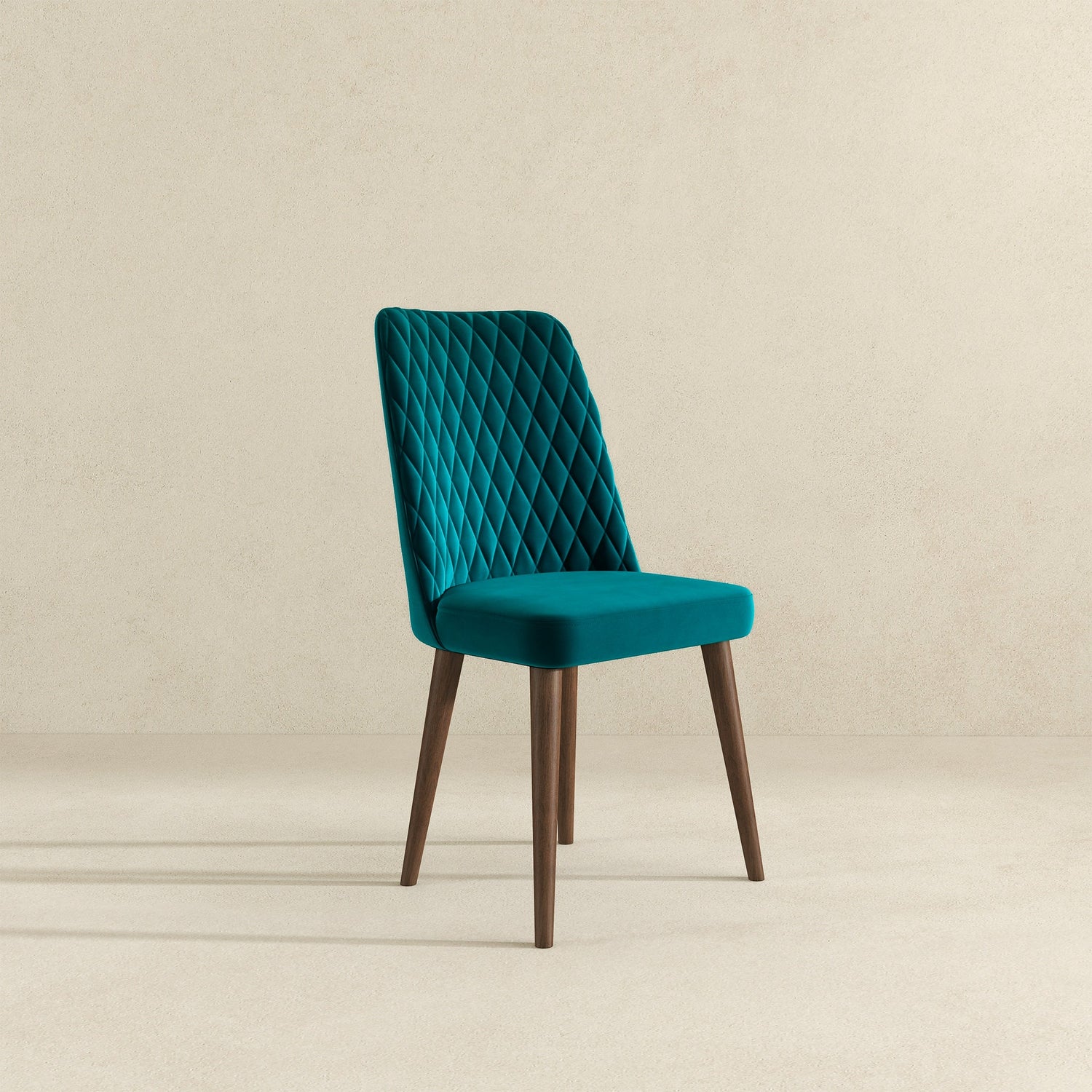 Katie  Teal Velvet Dining Chair (Set Of 2) - DCH01701005