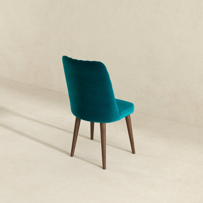 Katie  Teal Velvet Dining Chair (Set Of 2) - DCH01701005