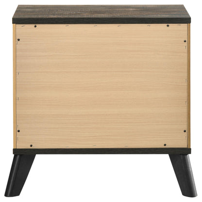 Kaywood 2-drawer Nightstand Bedside Table Natural Pine - 225002
