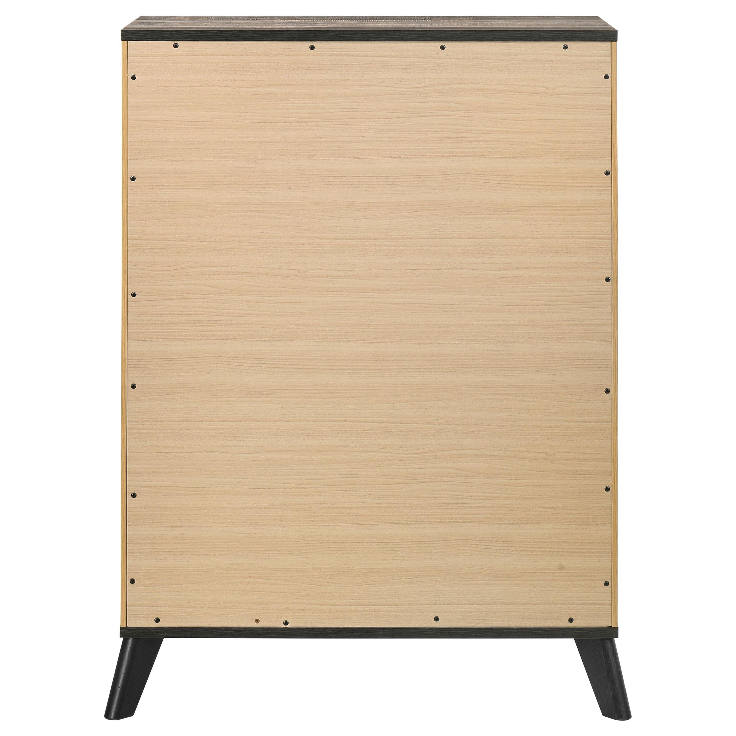 Kaywood 4-drawer Bedroom Chest of Drawers Natural Pine - 225005