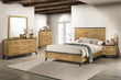 Kaywood 5-piece Eastern King Bedroom Set Natural Pine - 225001KE-S5