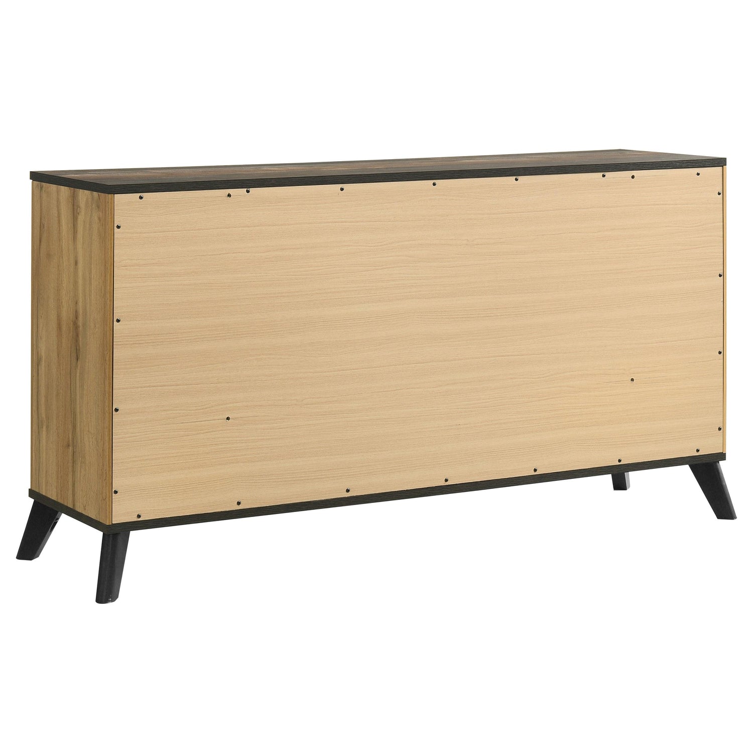 Kaywood 6-drawer Dresser Cabinet Natural Pine - 225003