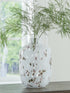 Keelton White/Taupe/Pink Vase - A2000759