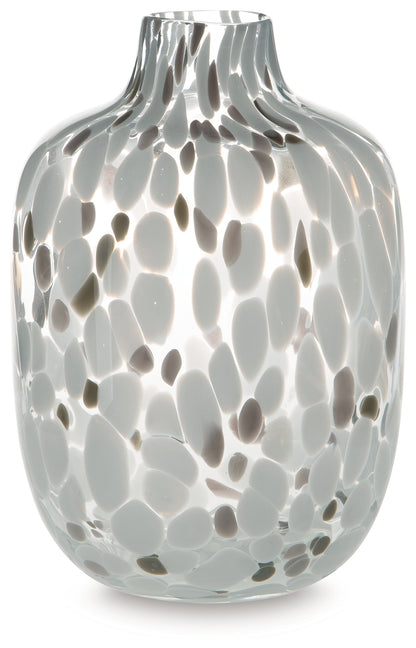 Keelton White/Taupe/Pink Vase - A2000760