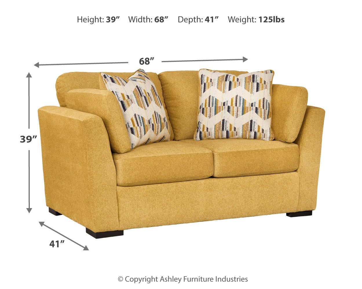 Keerwick  Sofa, Loveseat, Ottoman and 2 Chairs - 67506U5