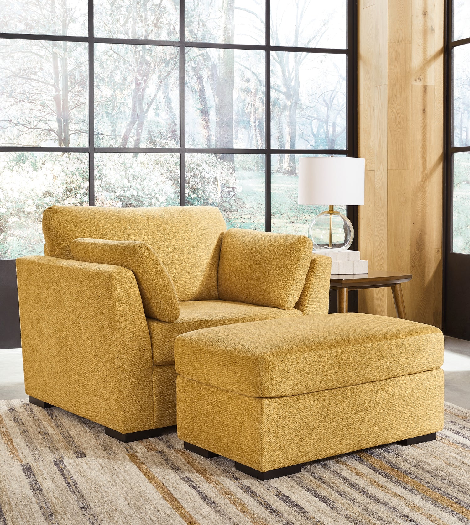 Keerwick  Sofa, Loveseat, Ottoman and 2 Chairs - 67506U5