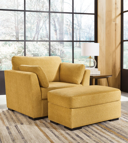 Keerwick  Sofa, Loveseat, Ottoman and 2 Chairs - 67506U5