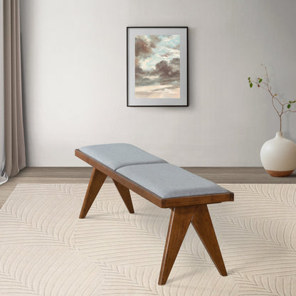Keira Bench (Grey Fabric) - BEN00800802