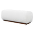 Kelvin Ivory Boucle Bench - BEN00502411