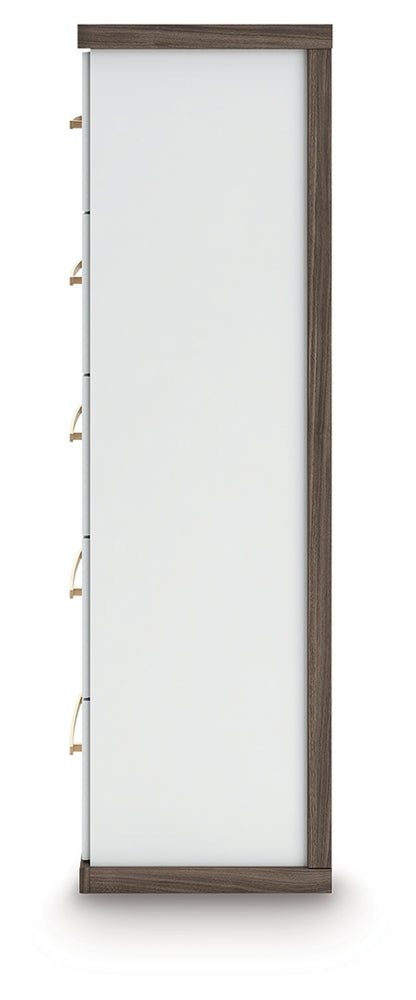 Kendanport Brown/White Chest of Drawers - PCB1108-46